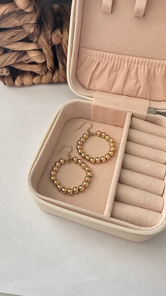 Golden hoops